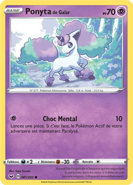 Ponyta de Galar – Normal