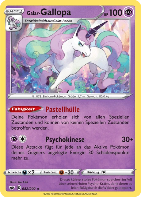Galar-Gallopa – Reverse Holo