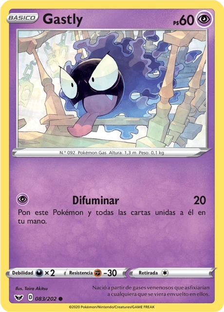 Gastly – Reverse Holo