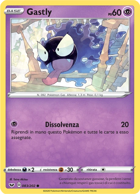 Gastly – Reverse Holo