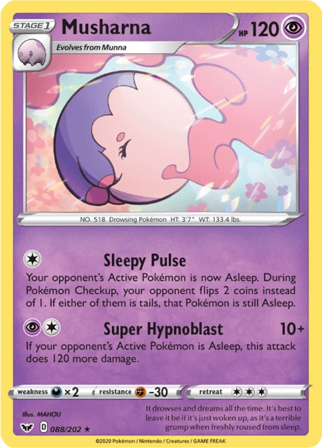 Musharna – Reverse Holo