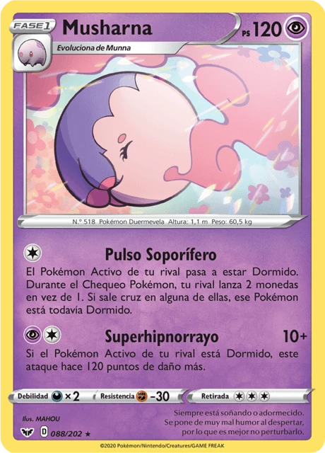 Musharna – Reverse Holo