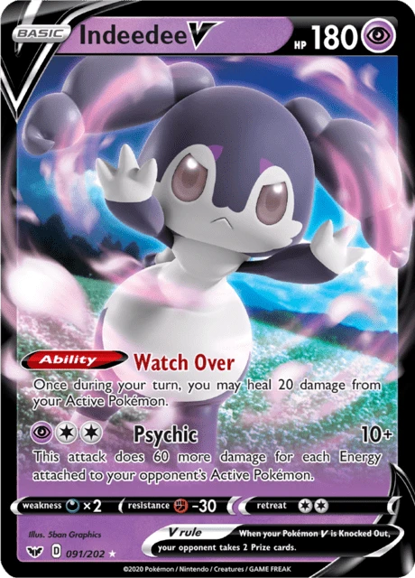 Indeedee V – Holo