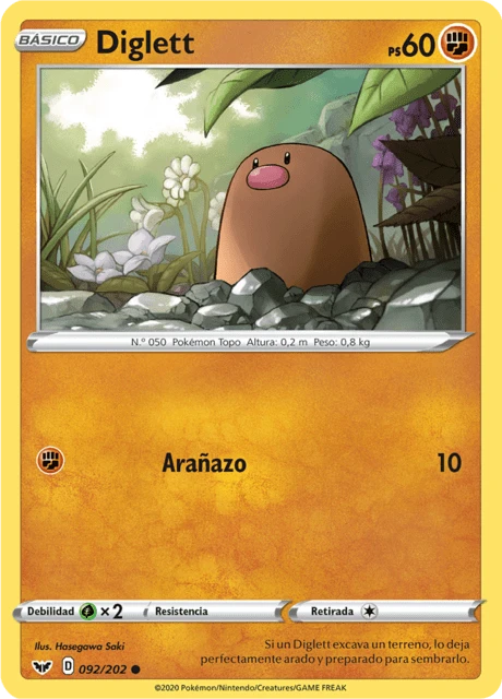 Diglett – Reverse Holo
