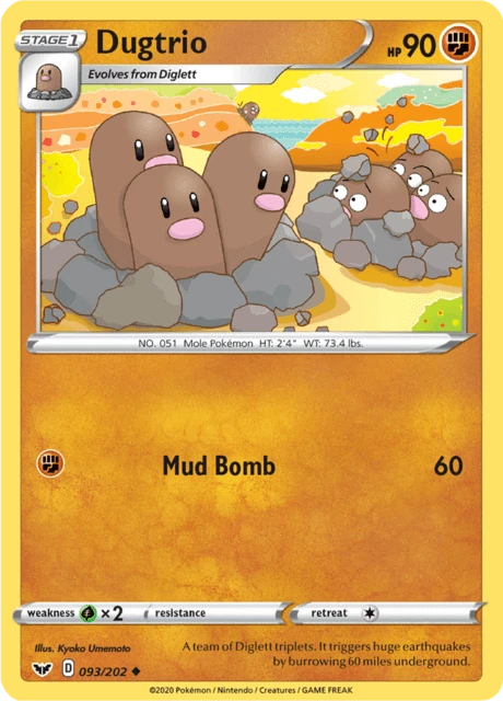 Dugtrio – Normal