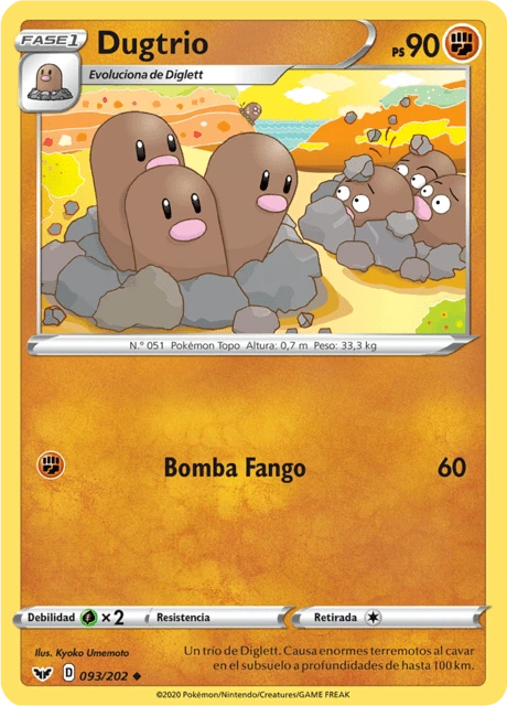 Dugtrio – Reverse Holo