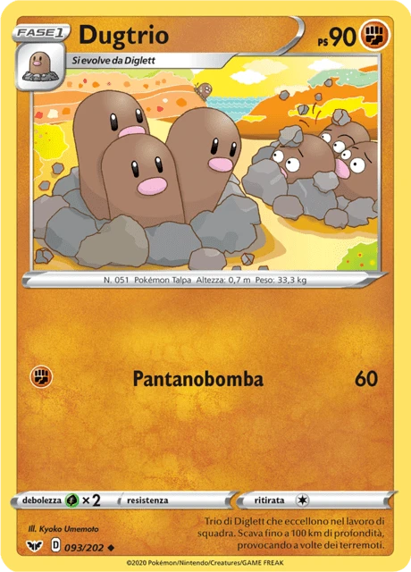 Dugtrio – Reverse Holo