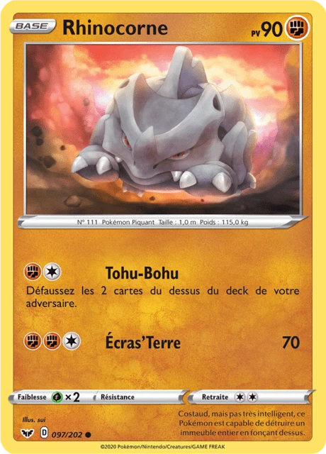 Rhinocorne – Reverse Holo