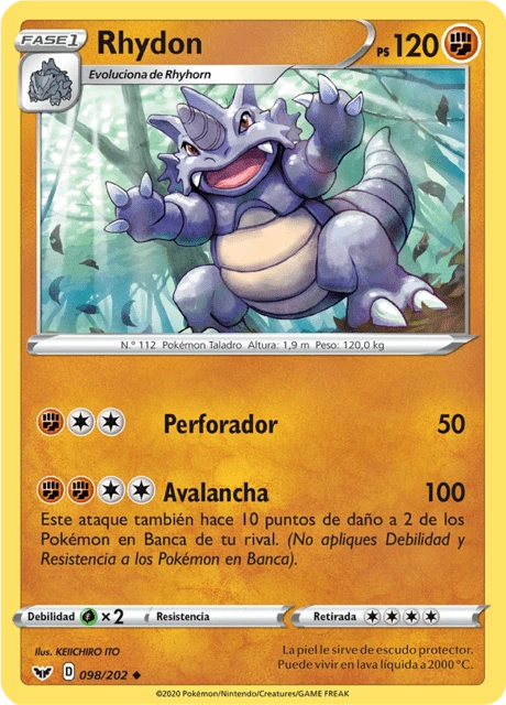 Rhydon – Reverse Holo