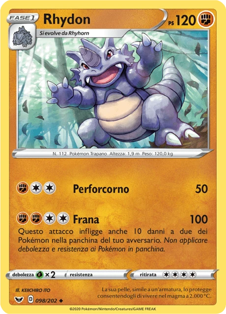 Rhydon – Reverse Holo