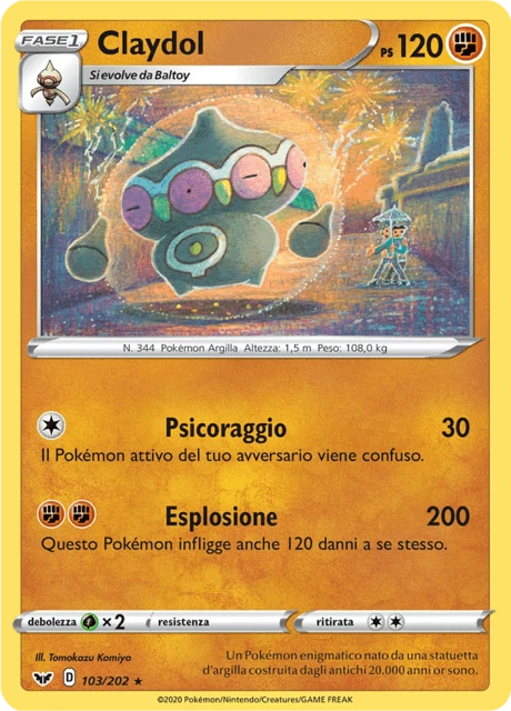 Claydol – Reverse Holo