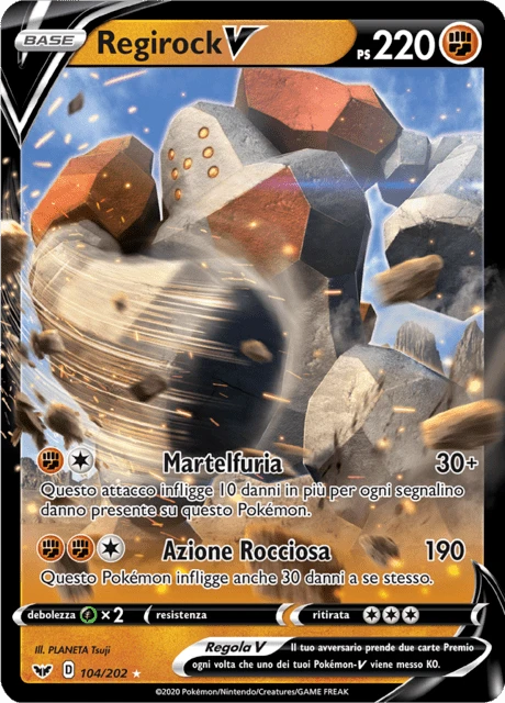 Regirock V – Holo