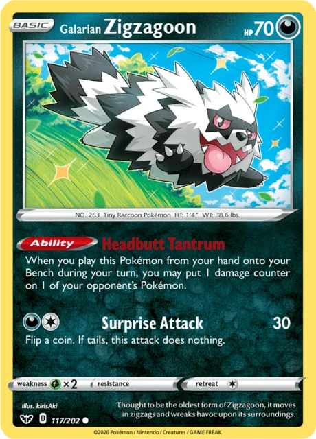 Galarian Zigzagoon – Normal