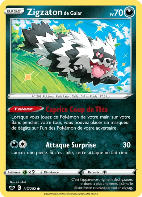 Zigzaton de Galar – Reverse Holo