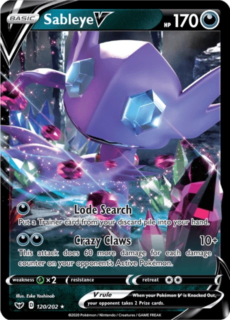 Sableye V – Holo