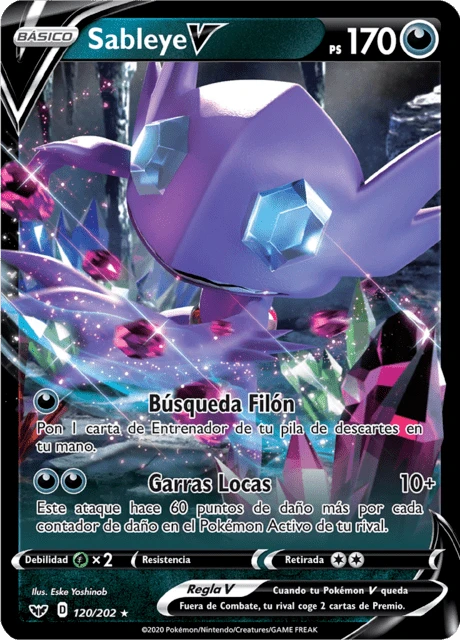 Sableye V – Holo