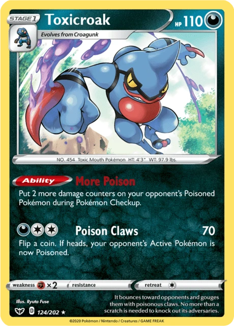 Toxicroak – Reverse Holo