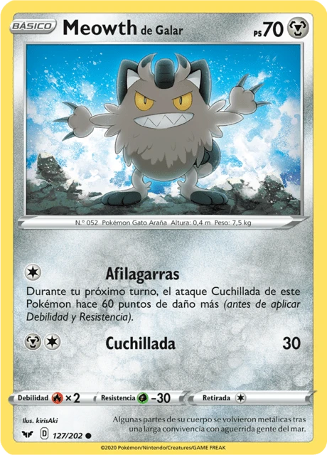 Meowth de Galar – Normal