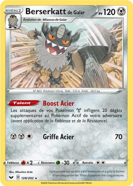 Berserkatt de Galar – Reverse Holo