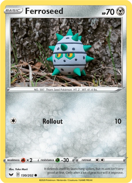 Ferroseed – Reverse Holo