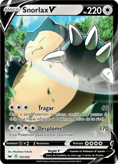 Snorlax V – Holo