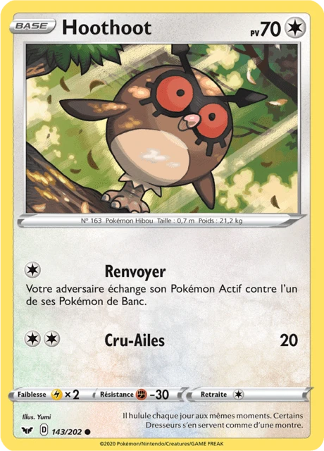 Hoothoot – Reverse Holo