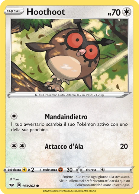 Hoothoot – Reverse Holo