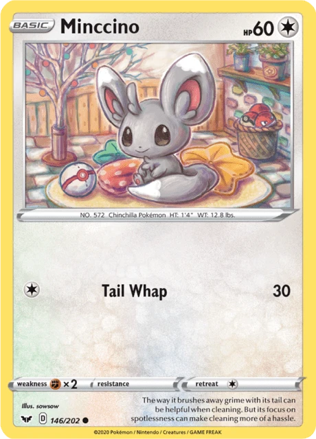 Minccino – Reverse Holo