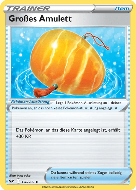 Großes Amulett – Reverse Holo