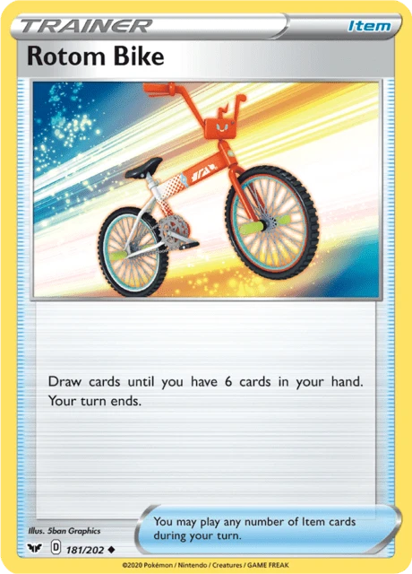Rotom Bike – Reverse Holo