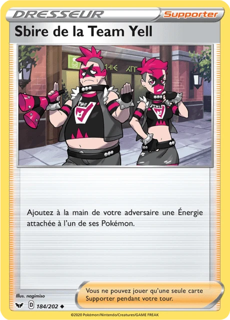 Sbire de la Team Yell – Reverse Holo