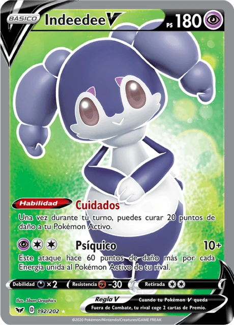 Indeedee V – Holo