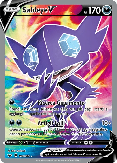 Sableye V – Holo