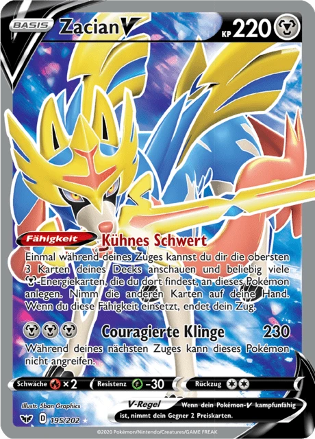 Zacian V – Holo