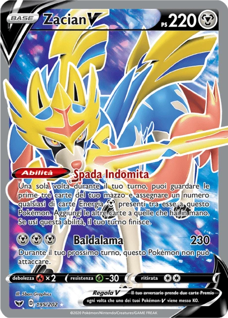Zacian V – Holo