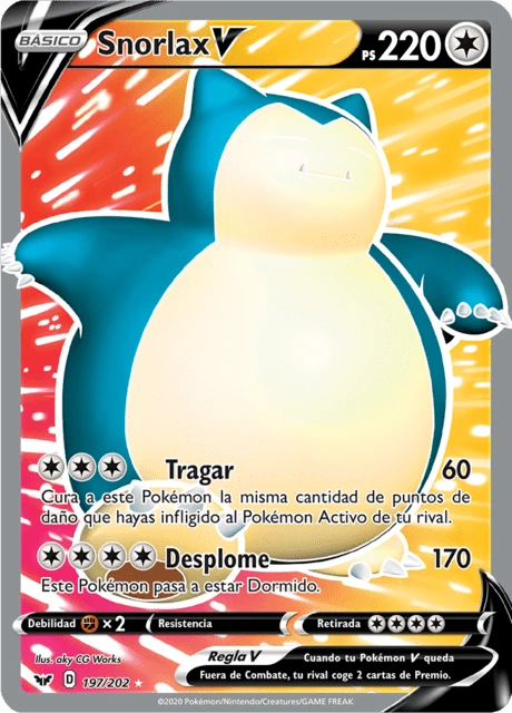 Snorlax V – Holo