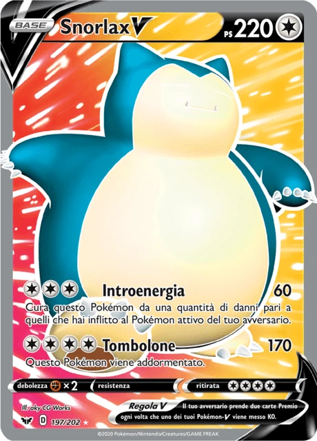 Snorlax V – Holo