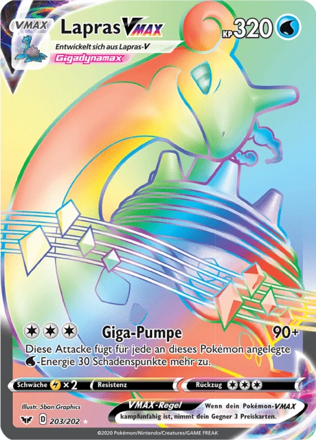 Lapras VMAX – Holo
