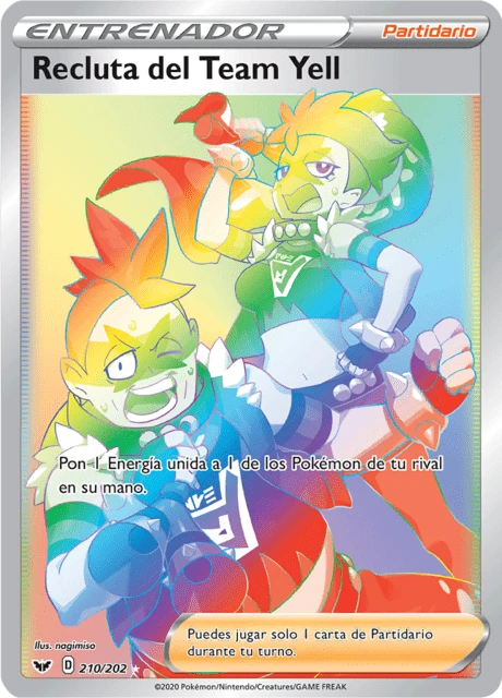 Recluta del Team Yell – Holo