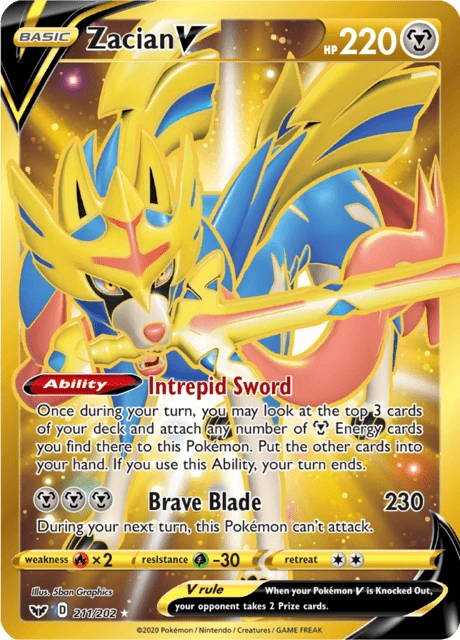 Zacian V – Holo