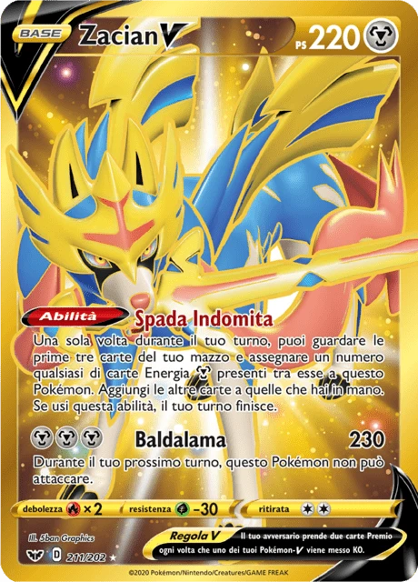 Zacian V – Holo