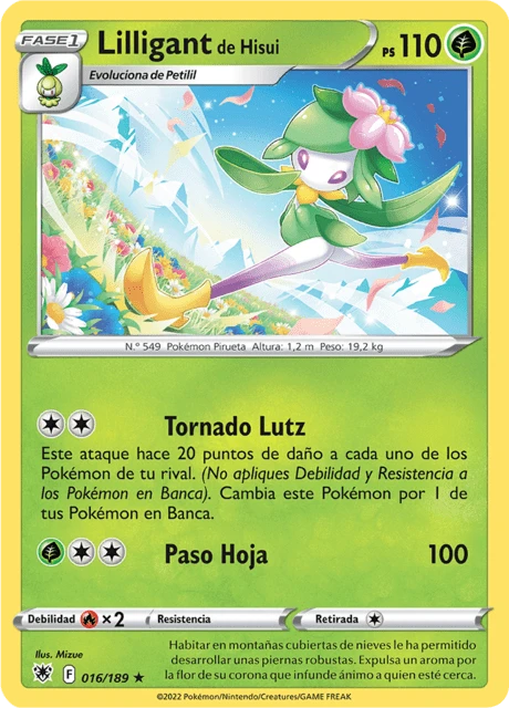 Lilligant de Hisui