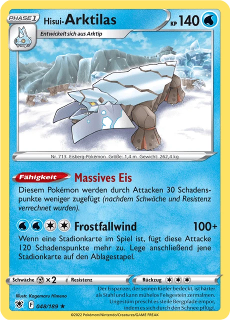 Hisui-Arktilas – Reverse Holo