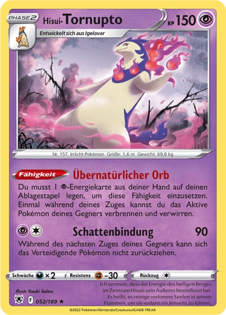 Hisui-Tornupto – Reverse Holo