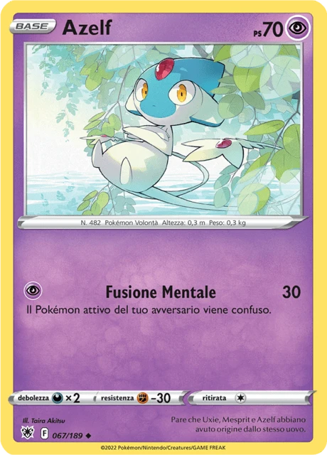 Azelf – Reverse Holo