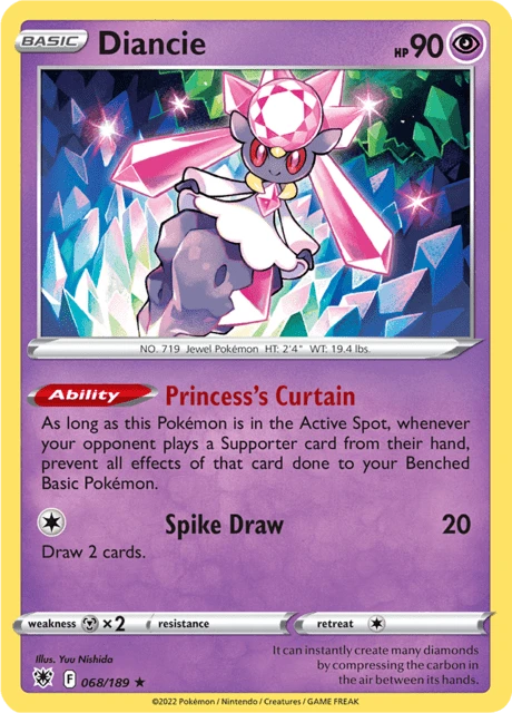 Diancie – Reverse Holo