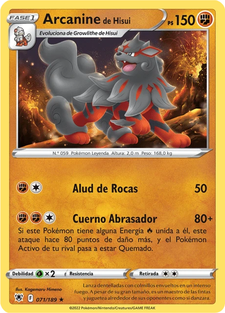 Arcanine de Hisui – Normal
