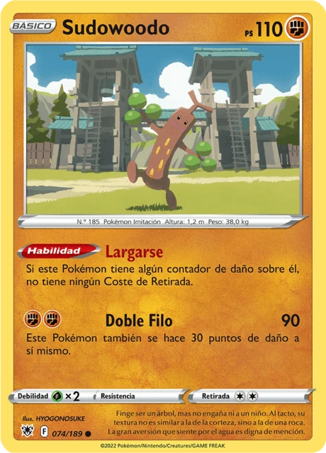 Sudowoodo – Reverse Holo