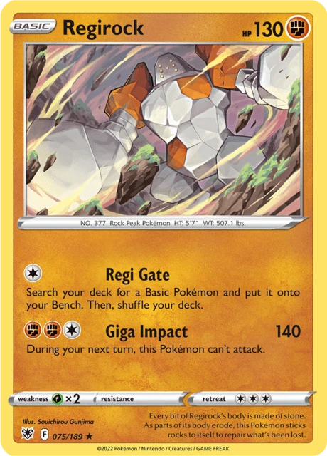 Regirock – Normal