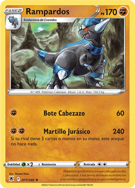 Rampardos – Reverse Holo